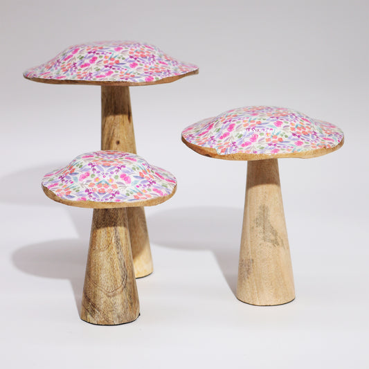 Grand champignon - 20 cm - Beauté florale