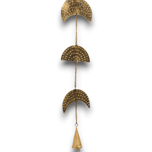 Cloches indiennes - Phases de la lune - 25 cm