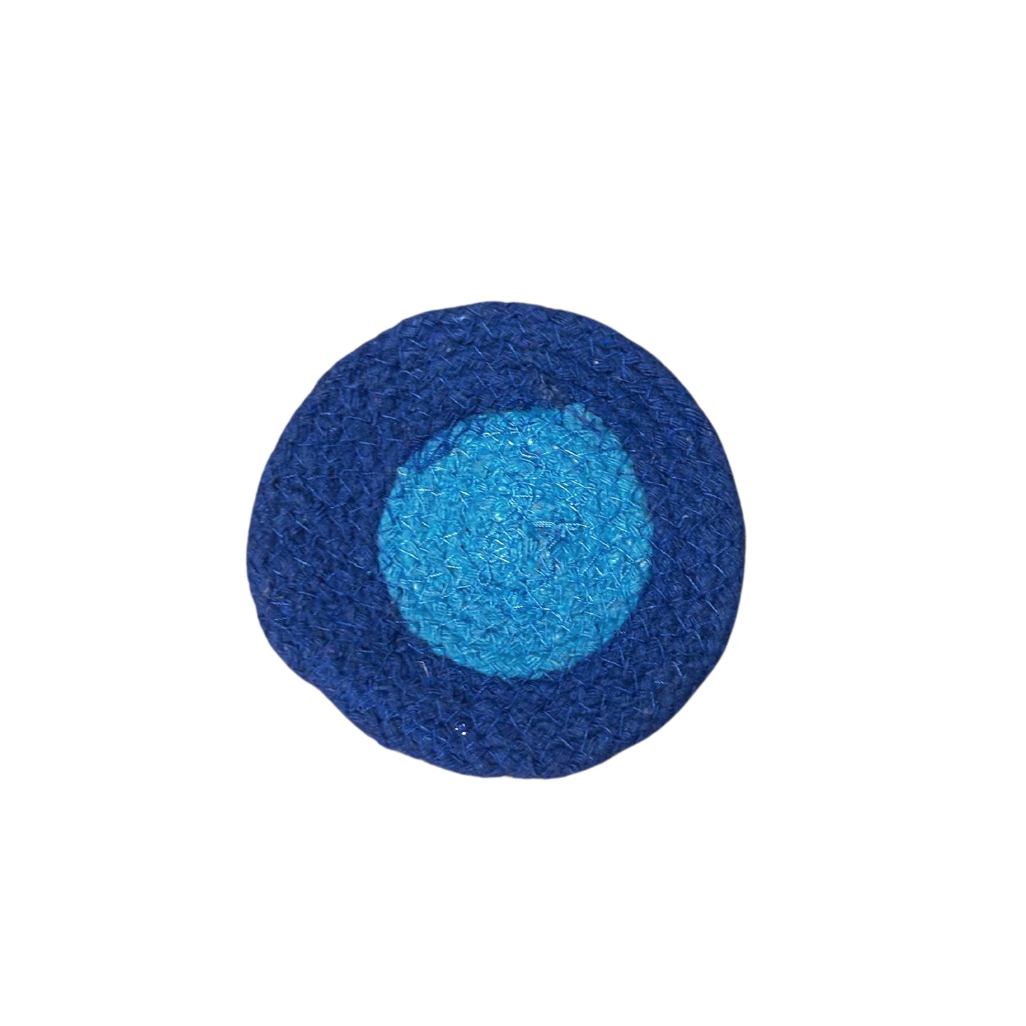 Ensemble de dessous de verre et de sets de table en corde de jute Evil Eye (4 de chaque)