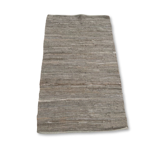 Grand tapis indien en coton tissé main - 130x170cm - Chacoal