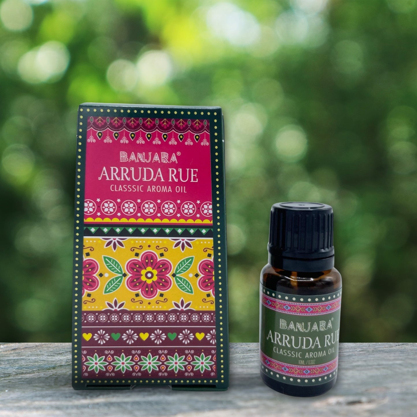 Huile Parfumée Indienne Banjara 10ml - Arruda Rue
