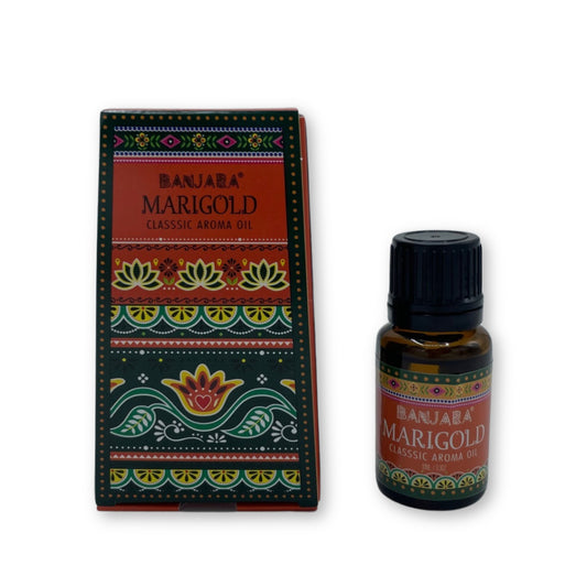 Huile parfumée indienne Banjara 10 ml - Calendula