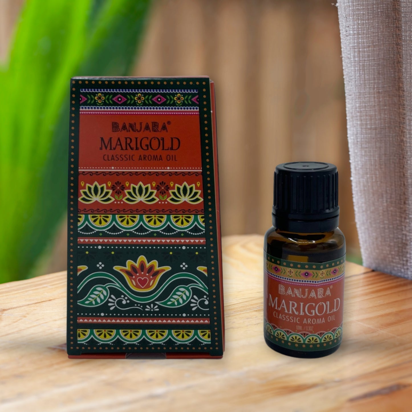 Huile parfumée indienne Banjara 10 ml - Calendula