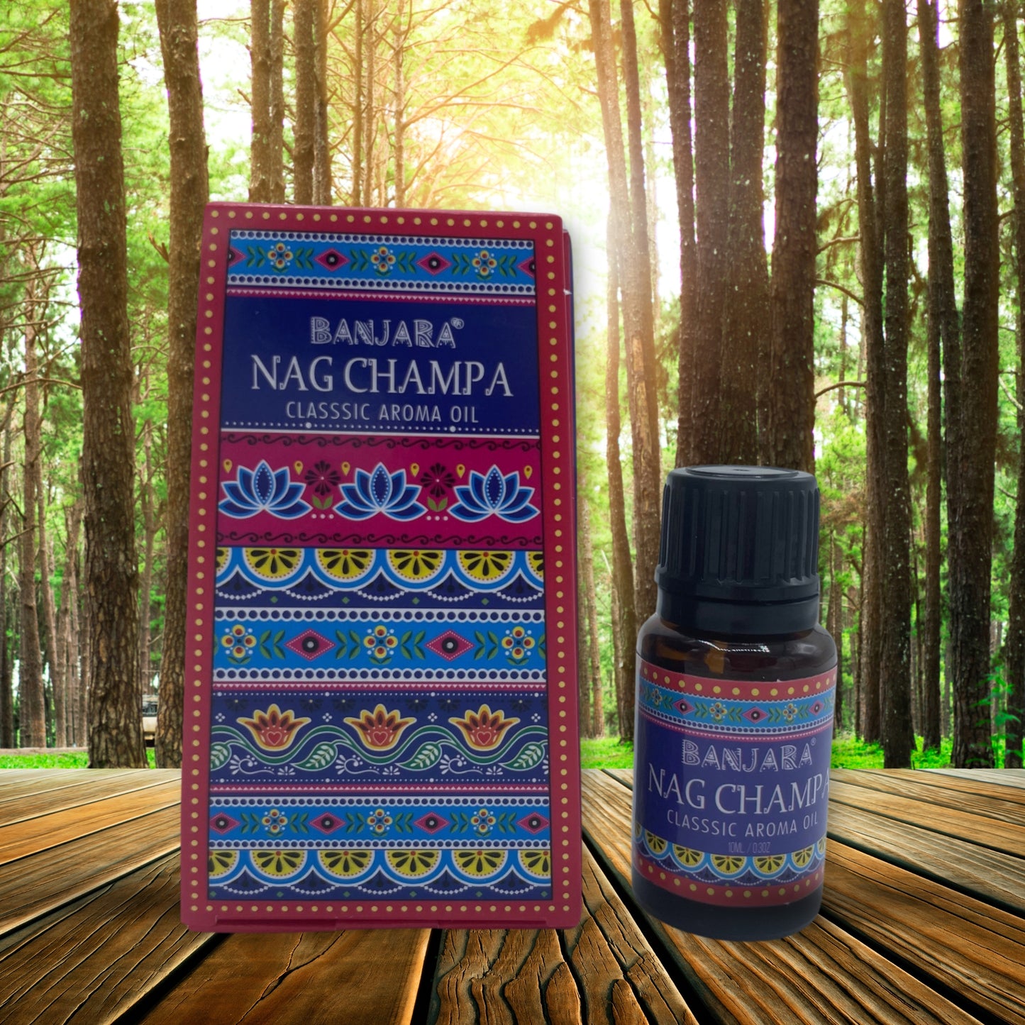 Huile parfumée indienne Banjara 10 ml - Nag Champa