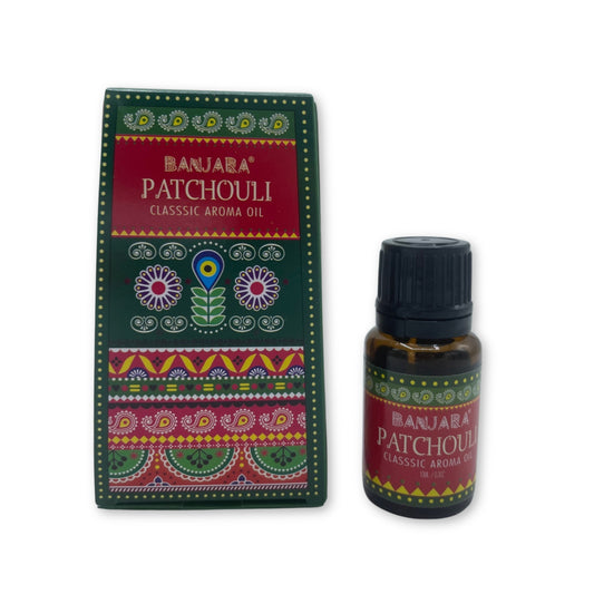 Huile parfumée indienne Banjara 10 ml - Pathchouli