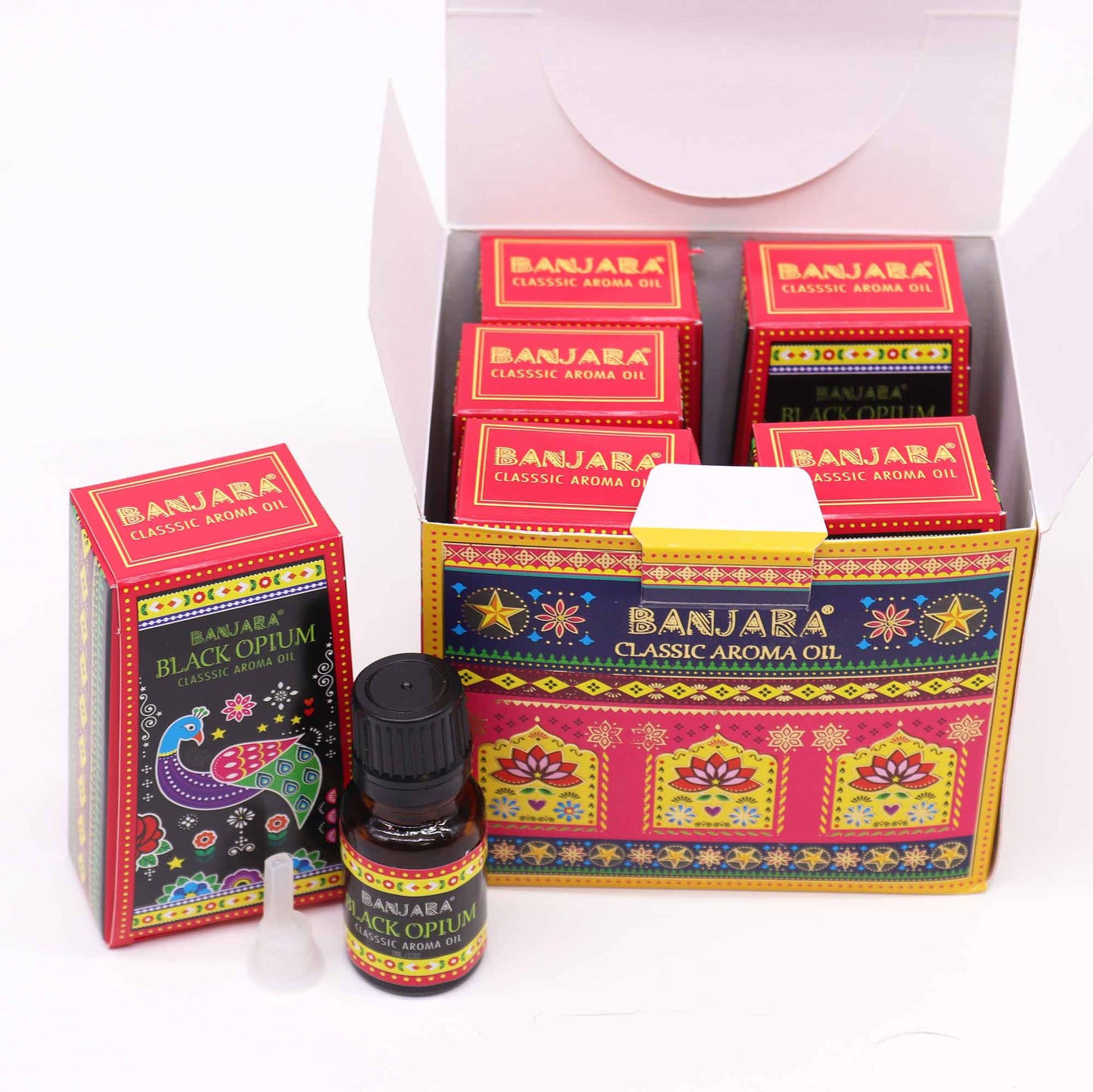 Huile parfumée indienne Banjara 10 ml – Opium noir