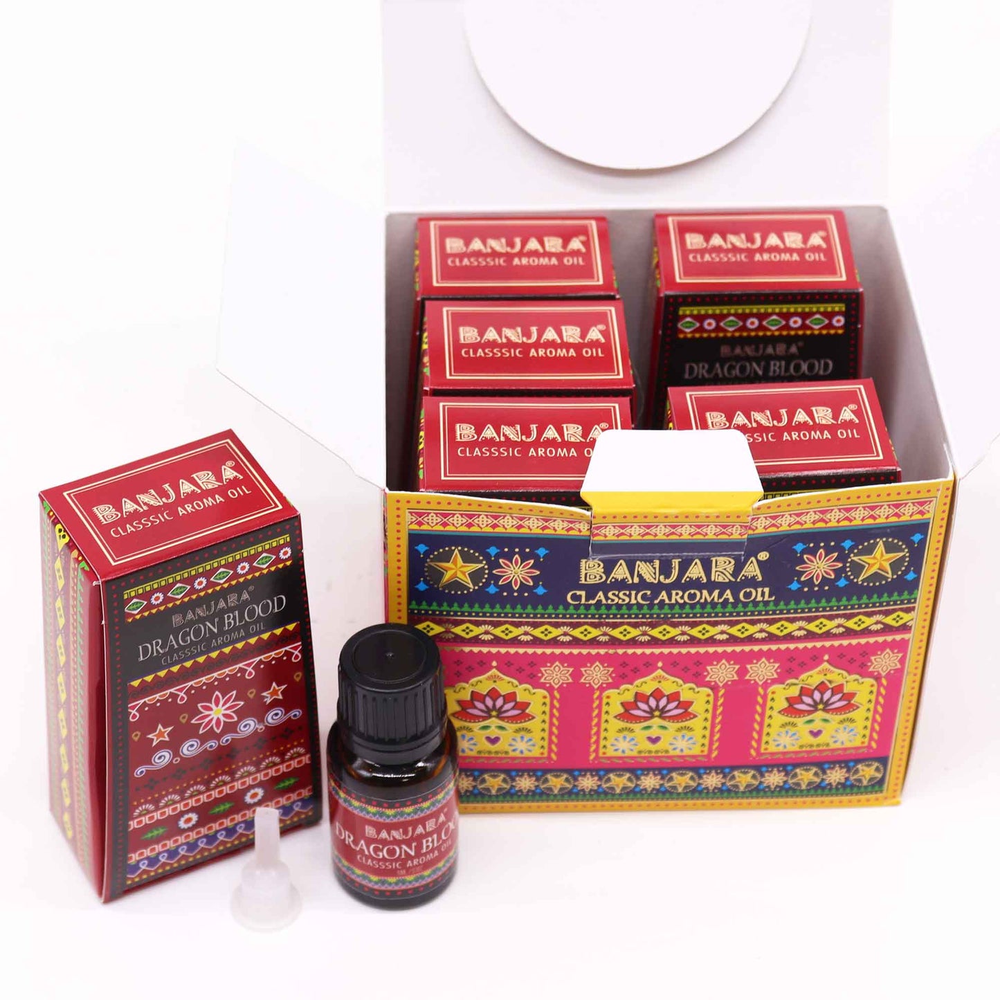 Huile parfumée indienne Banjara 10 ml – Sang de dragon