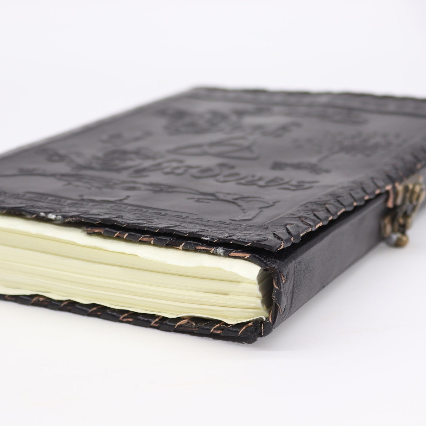 Grand carnet d'ombres - Noir avec bords effilochés