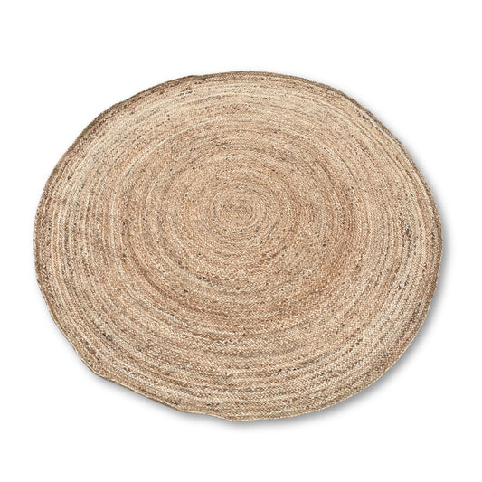 Grand tapis rond en jute 150 cm