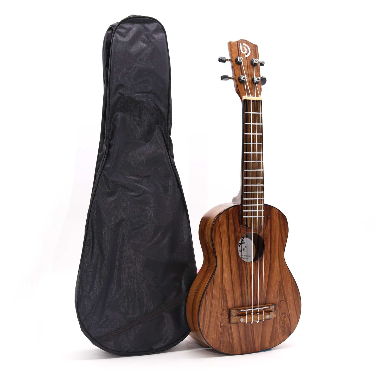 Ukulélé artisanal - Finition naturelle classique (4 cordes)