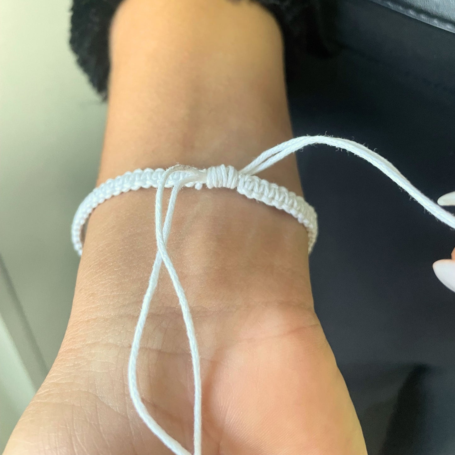 Bracelets d'amitié faits main - Imprimé noix de coco (assortiment)