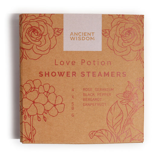 Comprimés de douche Zen - Quatuor bien-être thérapeutique - Potion d'amour