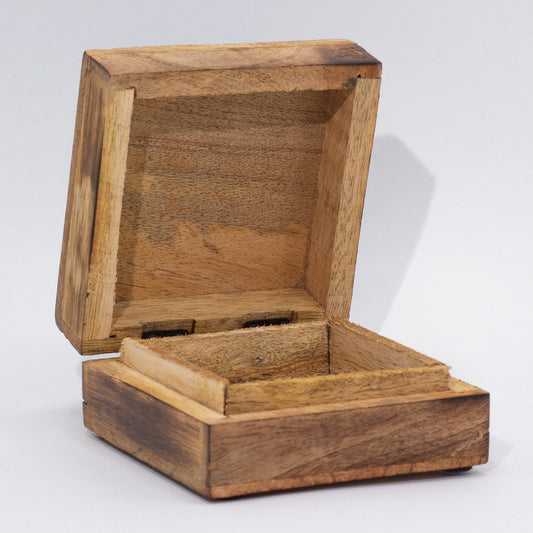 Grande boîte carrée 15x17,5x8cm - Soleil - HOP HARE