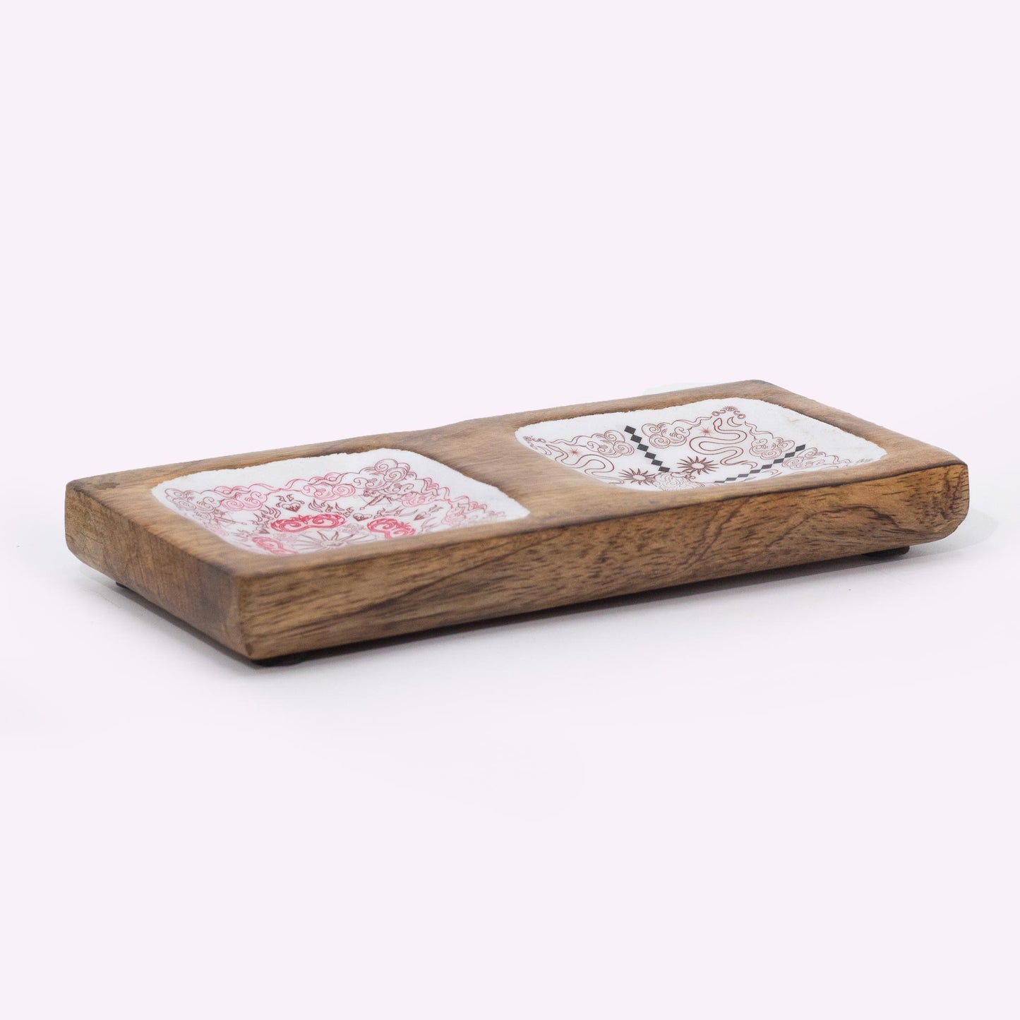 Plateau double 20x10x2,5cm - HOP HARE