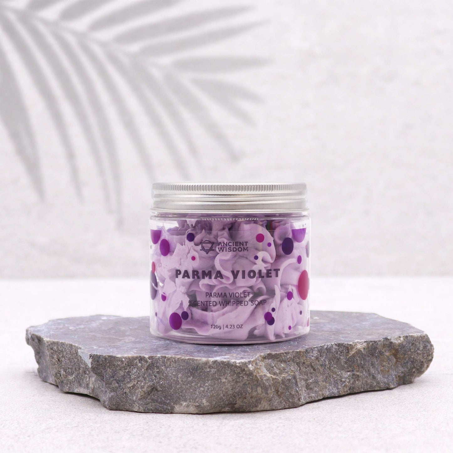 Savon crème fouettée à la violette de Parme 120 g