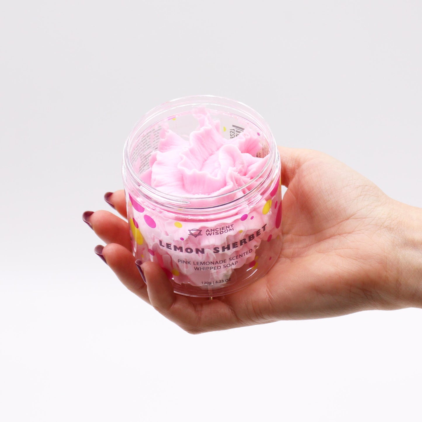 Savon à la crème fouettée à la limonade rose 120 g