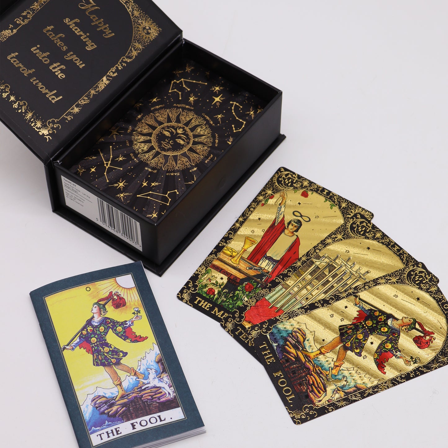 Tarot de la Feuille d'Or - Que la magie commence - Coffret cadeau