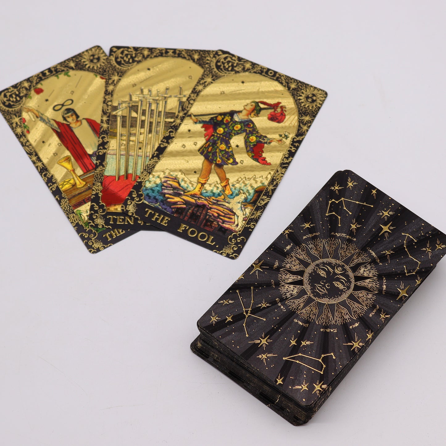Tarot de la Feuille d'Or - Que la magie commence - Coffret cadeau