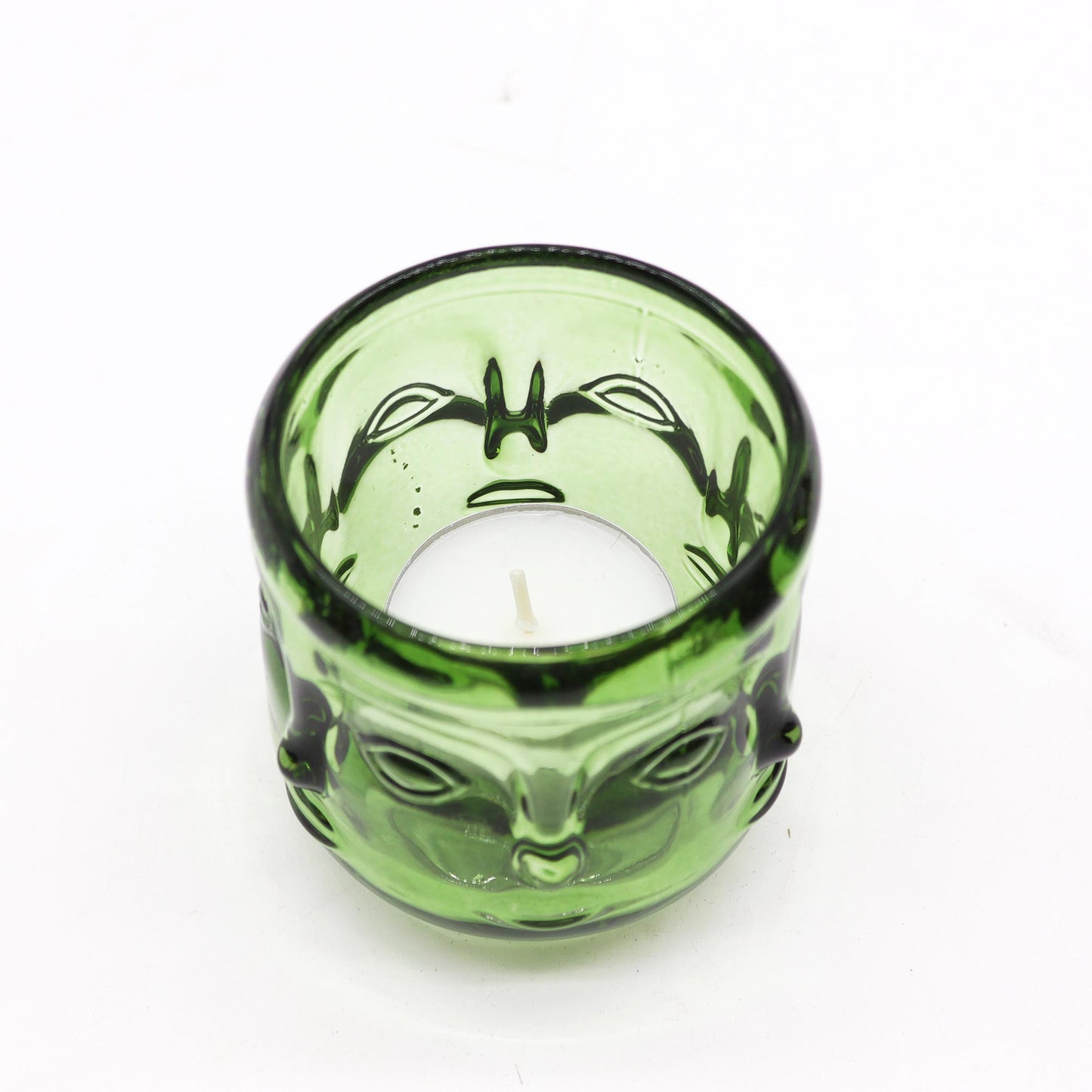 Bougie en pot visage de Bouddha - Jardin de Jade