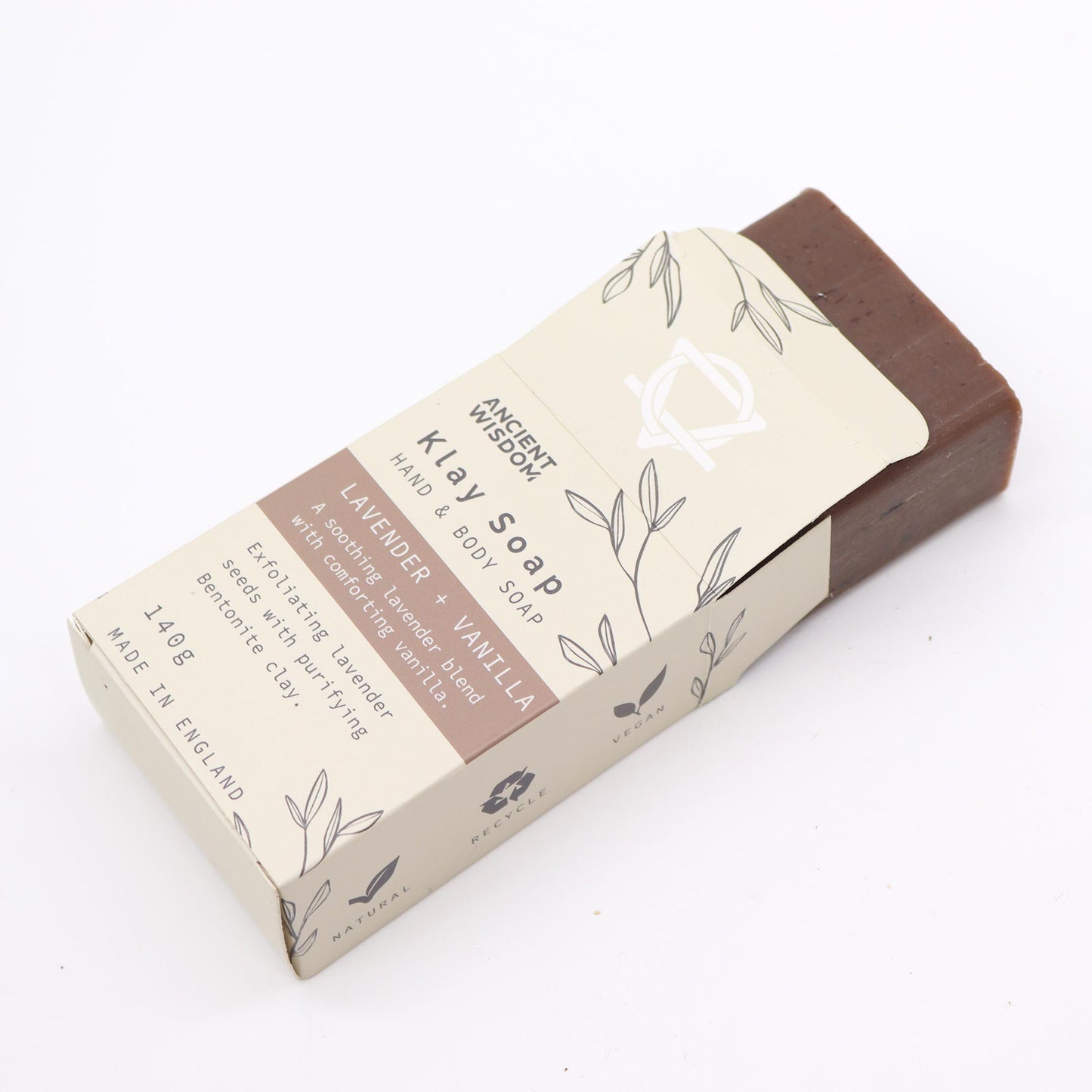 Savon à l'argile - Lavande et vanille