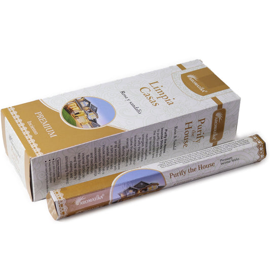 Encens hexagonal sans charbon Aromatika - Purifiez votre maison