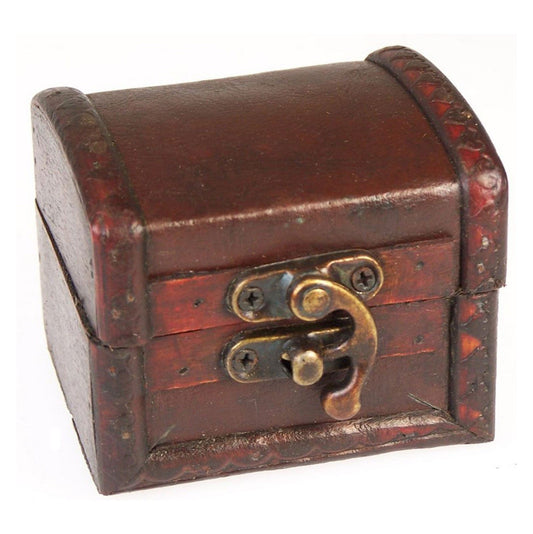 Boîte coloniale moyenne - Effet cuir