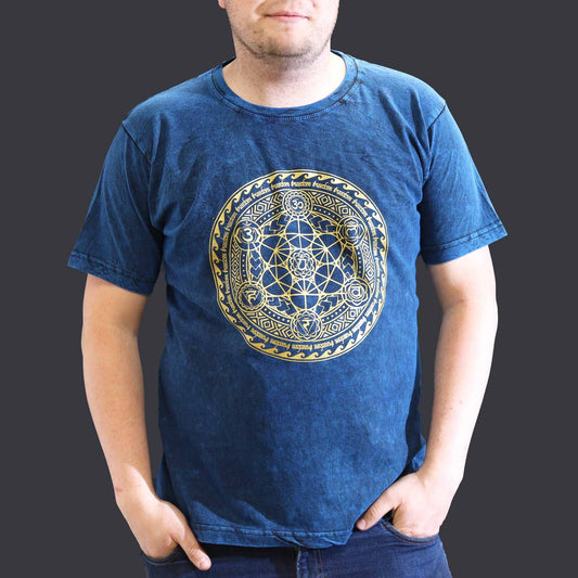 T-shirt Nomad Sari Medium - Chakra - Bleu