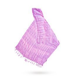 Châle Java Boho Art - Rayures indigo - 30x200 cm