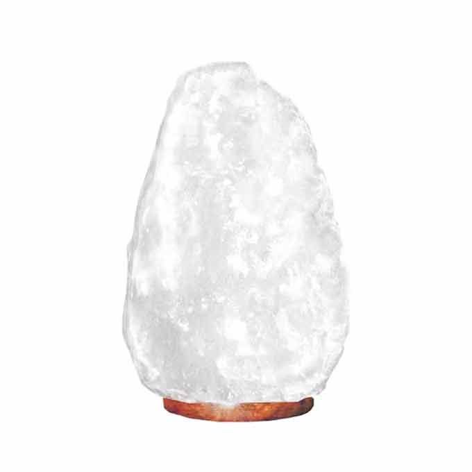 Lampe de sel de roche de l'Himalaya et base : environ 8 à 10 kg