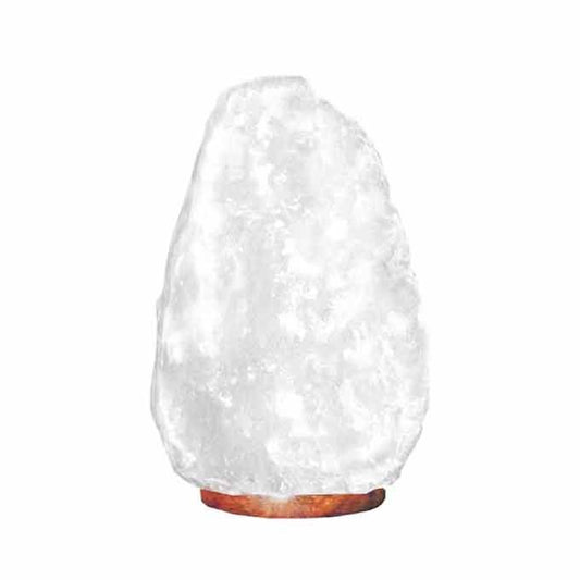 Lampe de sel de roche de l'Himalaya et base : environ 8 à 10 kg