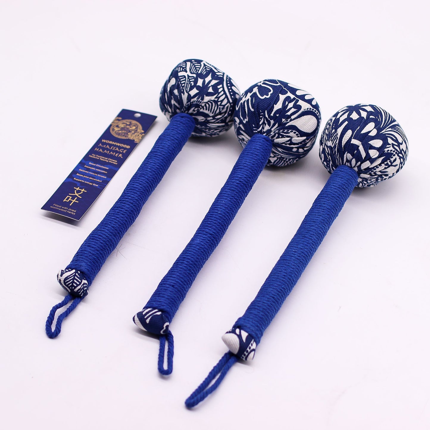 Martillo de masaje de ajenjo - Azul