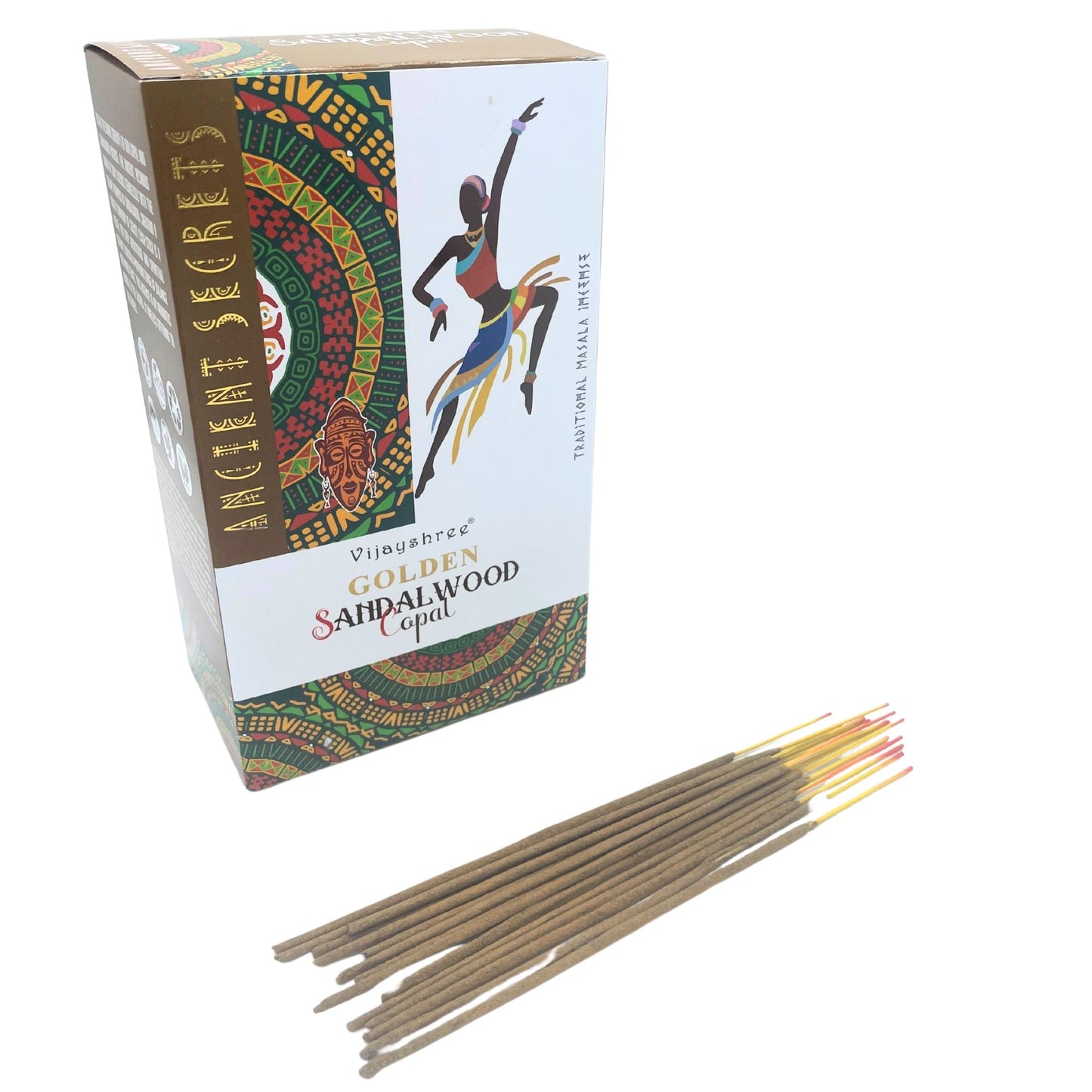 15 g de copal doré et de bois de santal