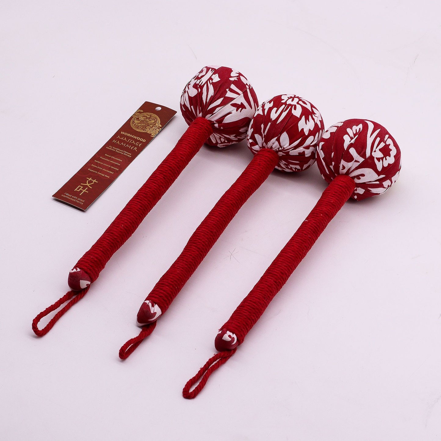 Martillo de masaje de ajenjo - Rojo