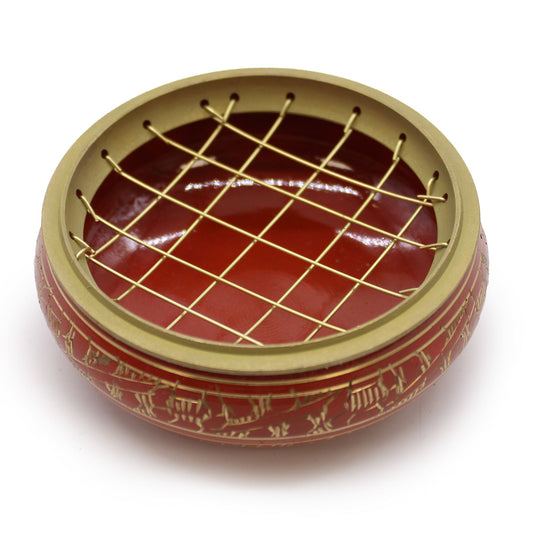 Bol d'encens au charbon de bois Chakra - Sacré