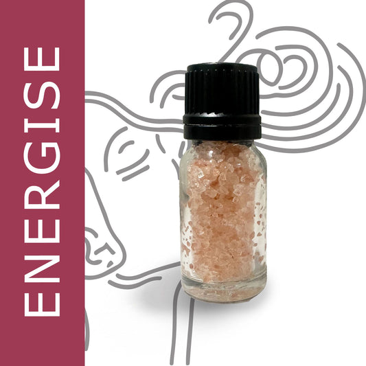 Sel aromatique d'aromathérapie - Énergisant