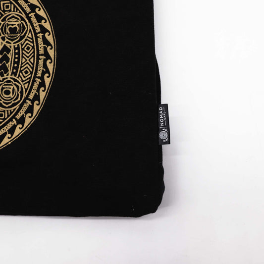 Sac fourre-tout extra large (38 x 15 x 43 cm), couleur chocolat 14 oz - Mandala Libertad