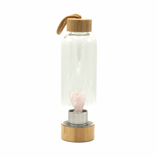 Minéral en bouteille - Quartz rose rajeunissant - Angel
