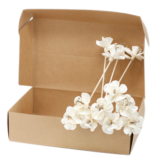 Diffuseur de fleurs naturelles - Lys en roseau