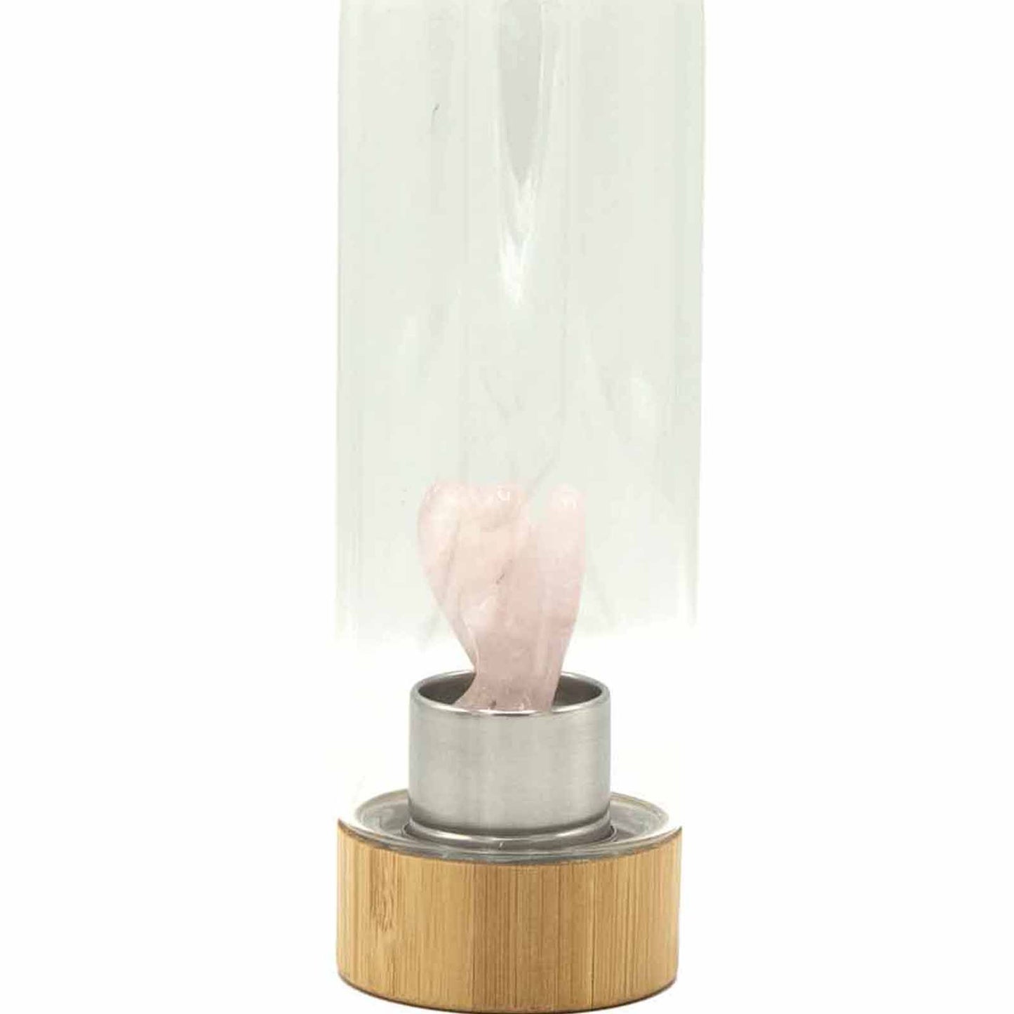 Minéral en bouteille - Quartz rose rajeunissant - Angel
