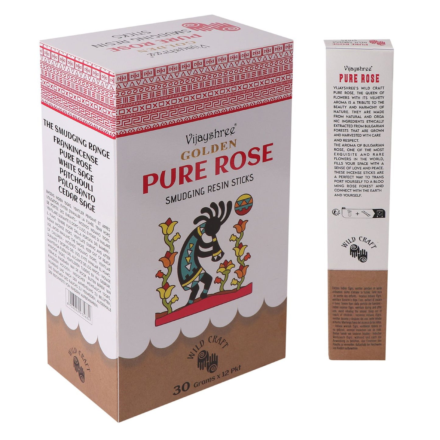 Bâtonnets de maculage en or rose pur 30 g (6 unités)