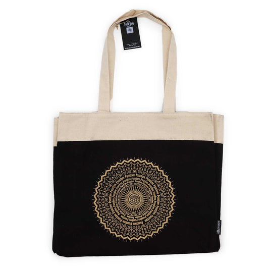 Sac fourre-tout extra large (38 x 15 x 43 cm), couleur chocolat 400 g - Chakra de la liberté