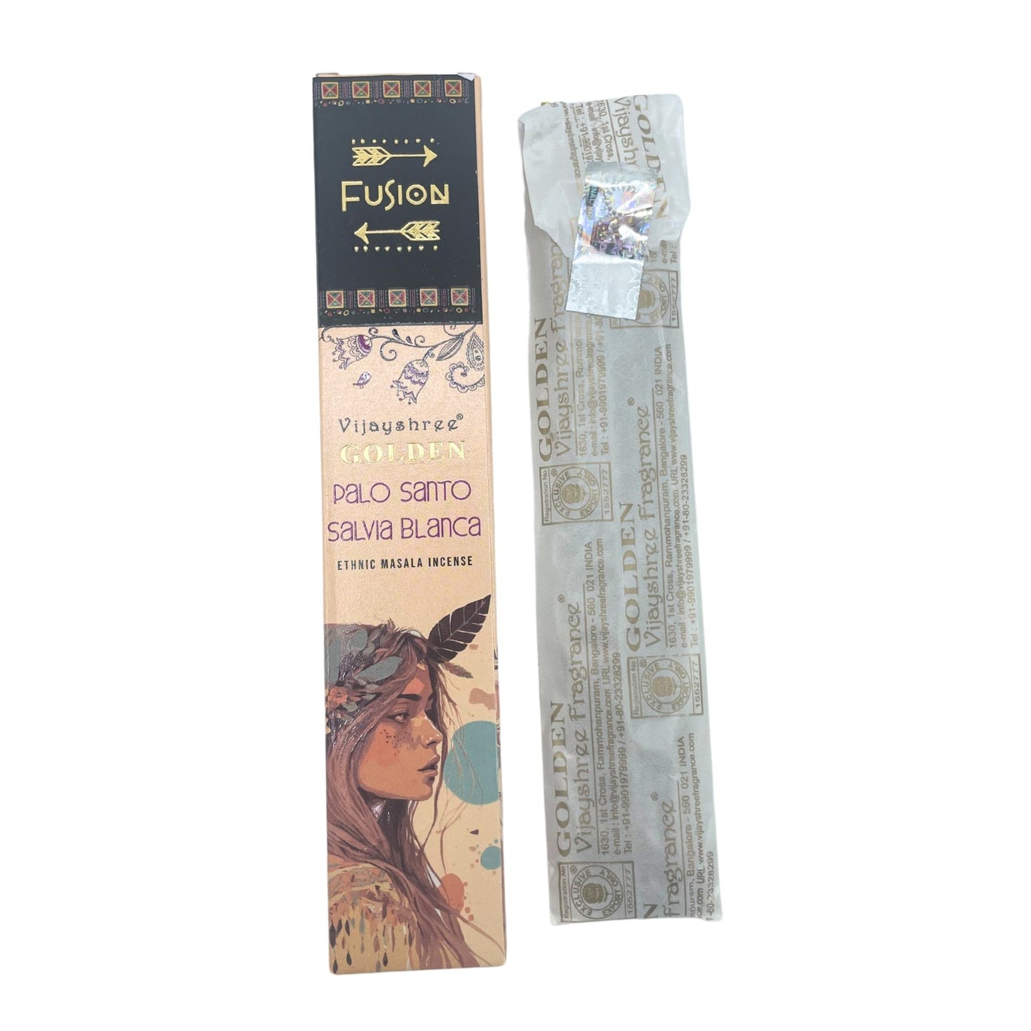 15 g de Palo Santo doré et de sauge blanche