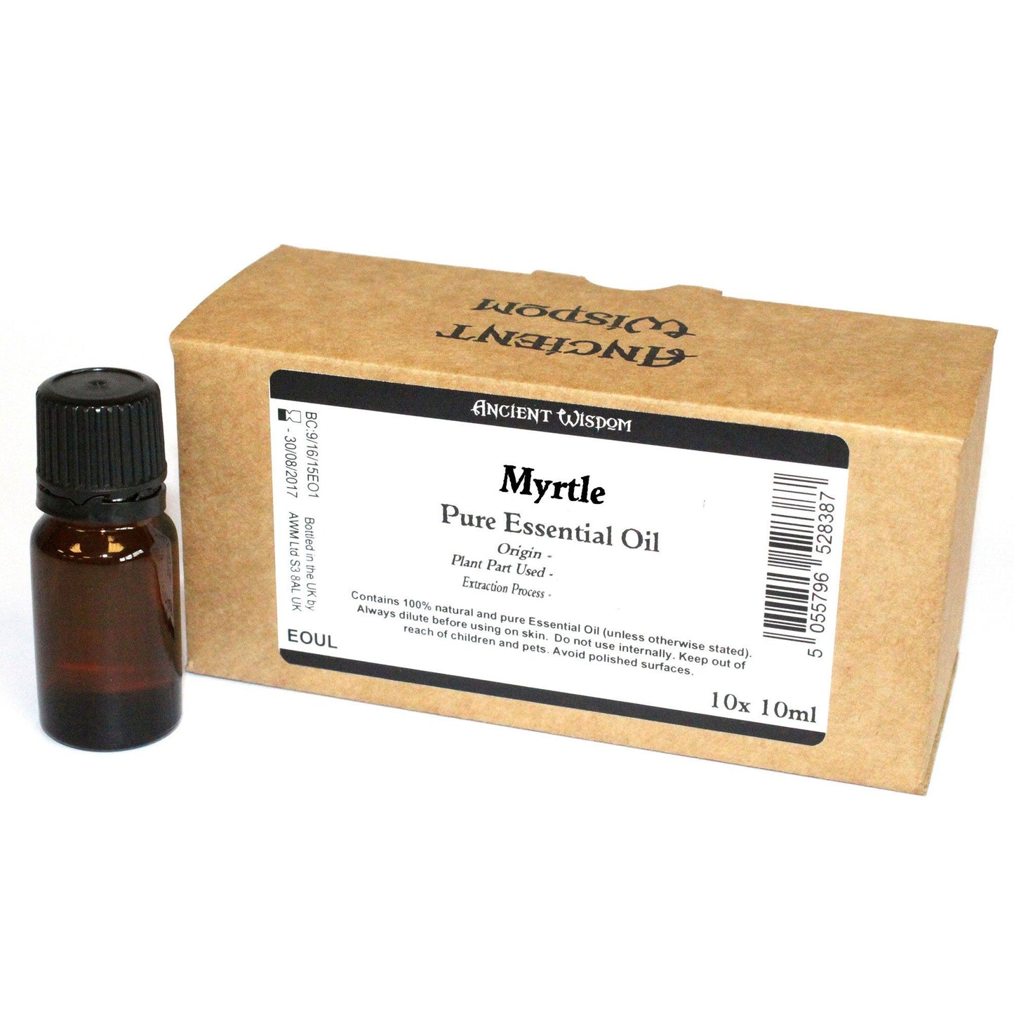 Huile essentielle de myrte - 10 ml - Sans étiquette