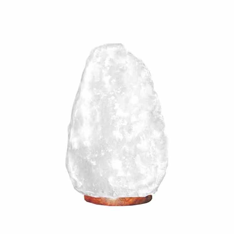 Lampe de sel de roche de l'Himalaya et base : environ 3 à 5 kg