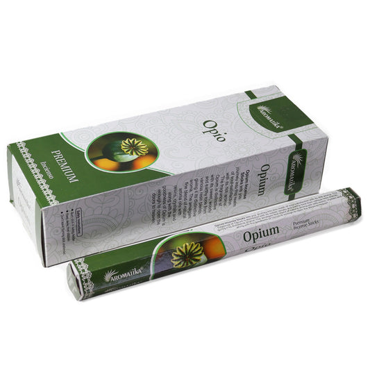 Encens hexagonal sans charbon Aromatikae - Opium