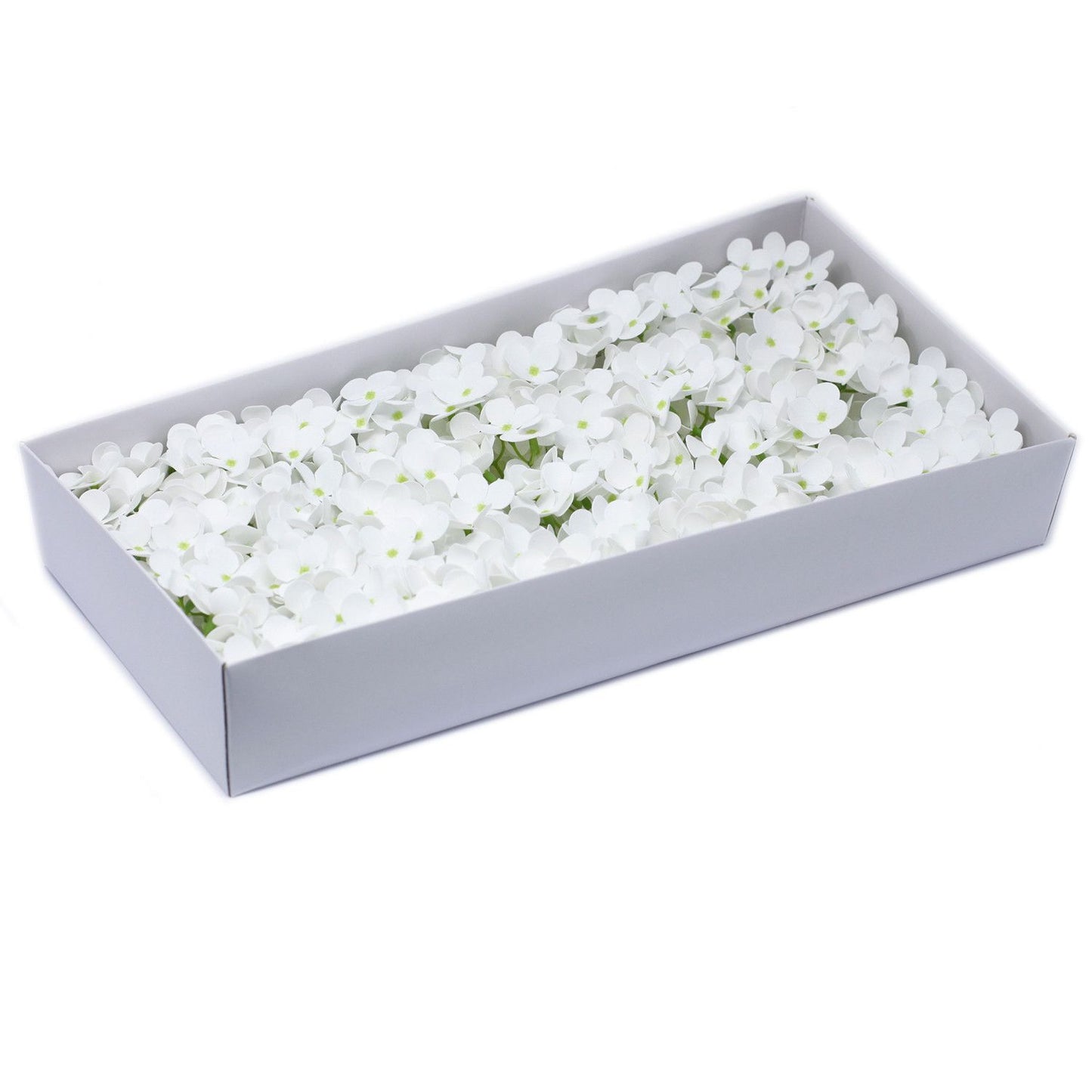 Fleurs de savon artisanales - Jacinthe - blanc
