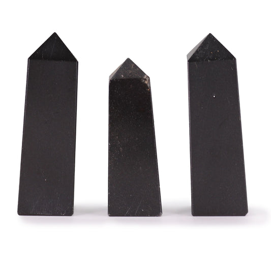 Obélisques de pierres précieuses d'environ 5 cm - Tourmaline