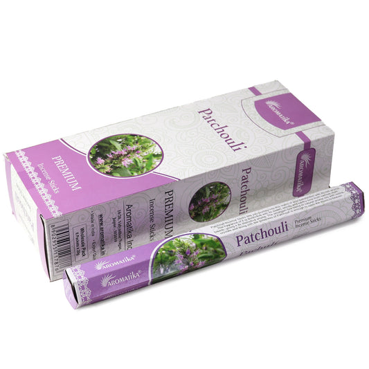 Encens hexagonal sans charbon Aromatika - Patchouli