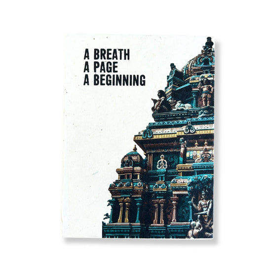 Grand carnet Lokta - A Breath - Comprend un marque-page