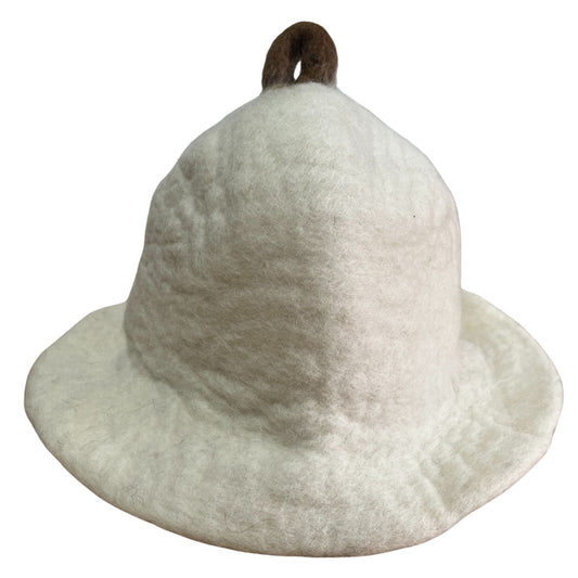Chapeau de sauna en feutre - Naturel